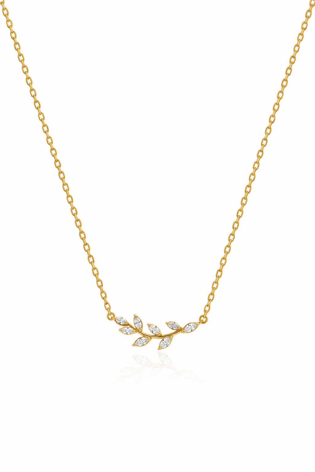 LEAFY NECKLACE