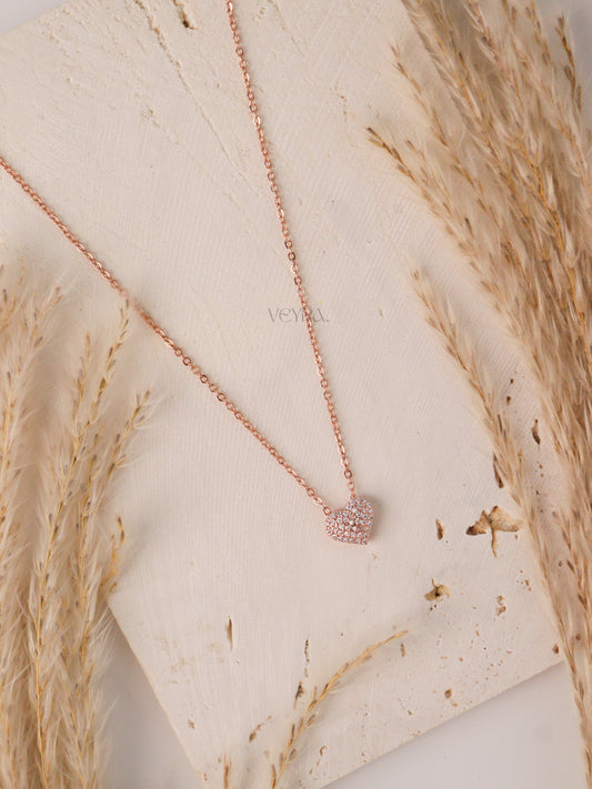 ORIANA ROSEGOLD NECKLACE