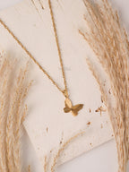 GOLDEN BUTTERFLY NECKLACE