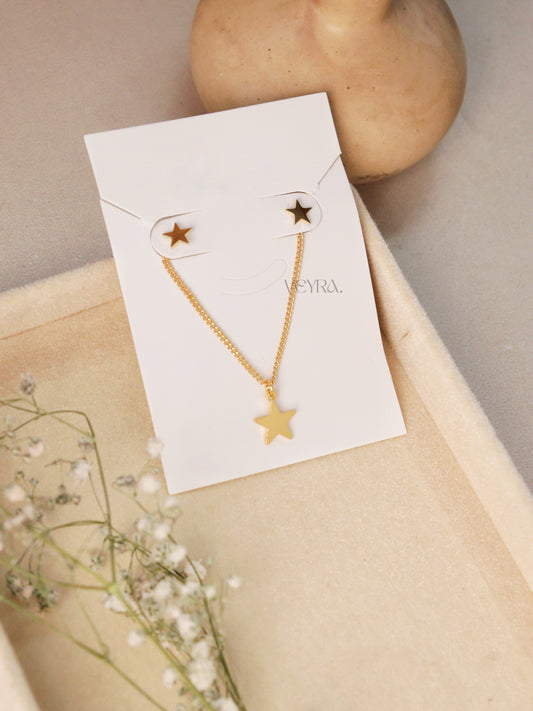 STAR NECKLACE SET